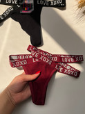 شورت بکلس ضربدری مدل Love xoxo